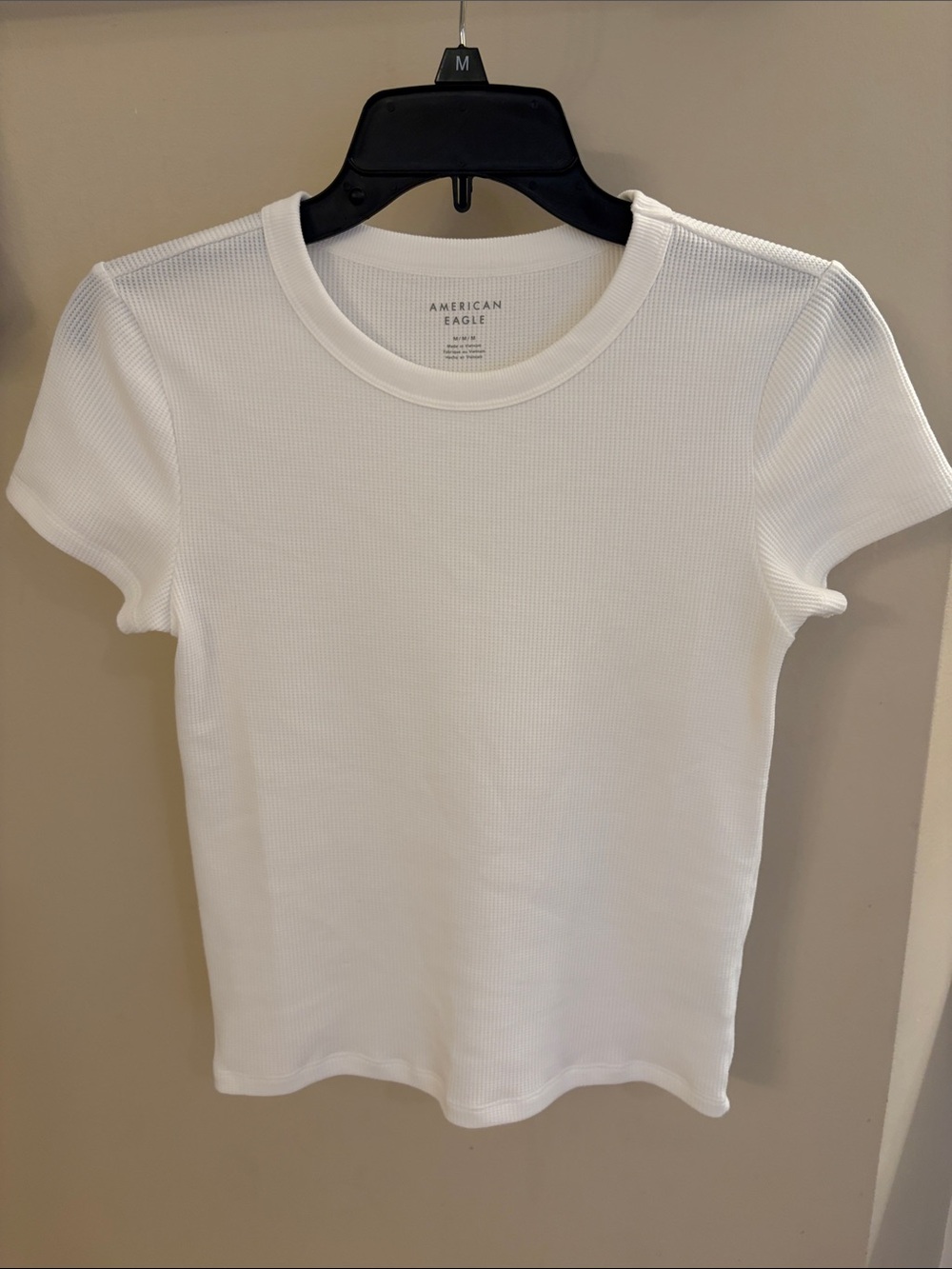 American Eagle Outfitters Waffle Baby Tee